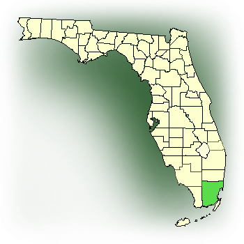 Distribution map for Two-keeled Galeandra (Galeandra bicarinata)