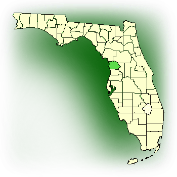 Distribution map for Potts' Orchid (Pteroglossaspis pottsii)